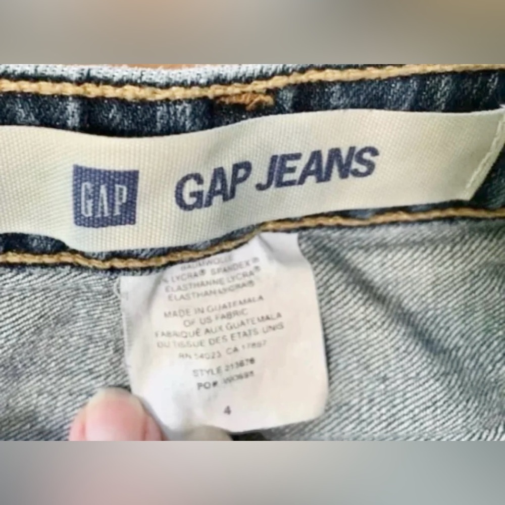 Gap Jean skirt woman’s size 4 denim - Picture 4 of 4